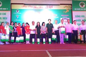 NutiFood tham gia chăm sóc sức khỏe cho người già tại TP.Hồ Chí Minh
