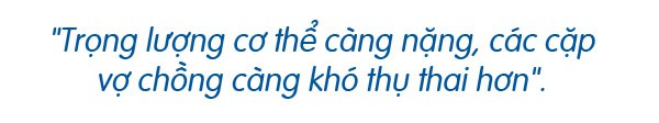 Sự thật về chuyện cân nặng ảnh hưởng đến khả năng thụ thai của bạn như thế nào - Ảnh 2.