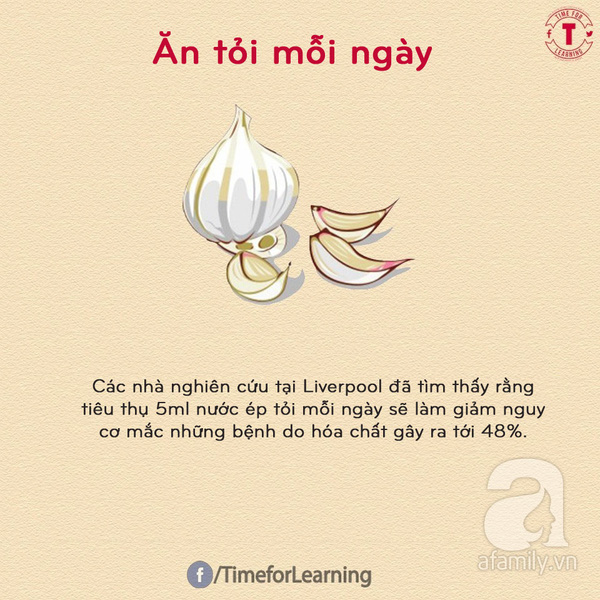 15 việc nên làm hàng ngày