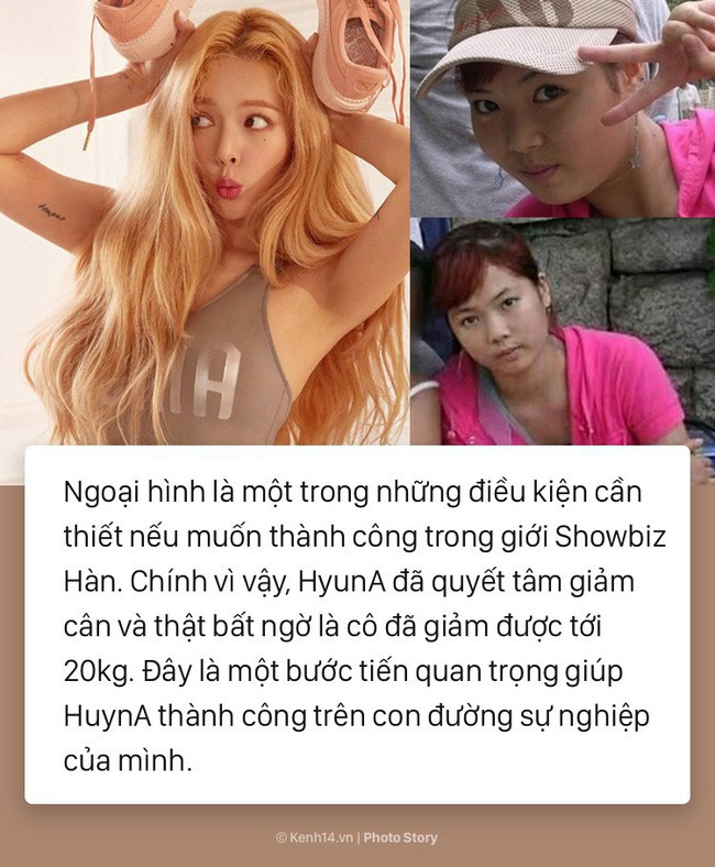 Bí quyết giảm 20kg để sở hữu thân hình sexy như HyunA - Ảnh 1.