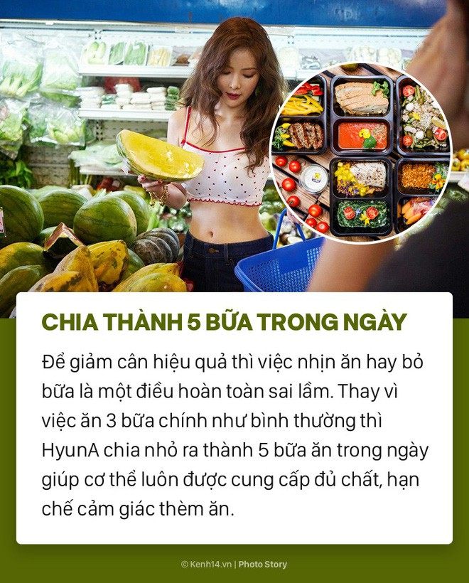 Bí quyết giảm 20kg để sở hữu thân hình sexy như HyunA - Ảnh 3.