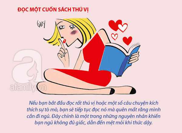 điều không làm trước giờ đi ngủ 2