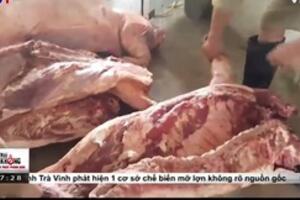 Công nghệ "hô biến" lợn chết thành thịt lợn hun khói thơm ngon