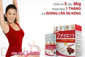 Giảm cân hiệu quả với 2 day diet của Nhật