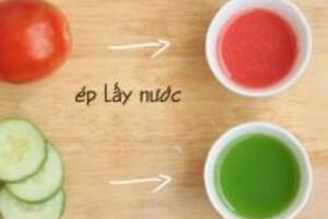 Cách làm trắng da mặt bằng cà chua