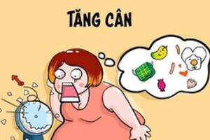 Thủ phạm gây tăng cân ngày Tết