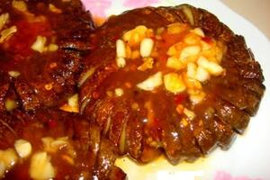 Thực đơn giảm cân hiệu quả với cà tím sốt me