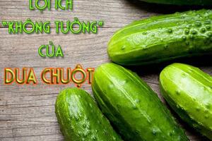 Đừng xem thường dưa chuột, đây là những lí do khiến bạn nên ăn chúng mỗi ngày