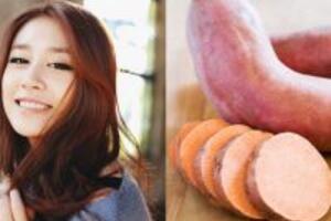 Mặt nạ làm đẹp da hiệu quả với khoai lang