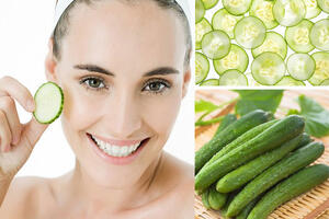 5 loại mặt nạ dưa chuột cho làn da mềm mượt tự nhiên