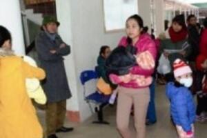 Rét đậm đột ngột, trẻ em, người già nhập viện tăng