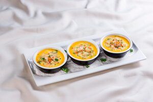 Nấm kim châm hấp tôm trứng giúp bạn giảm cân hiệu quả bạn thử chưa