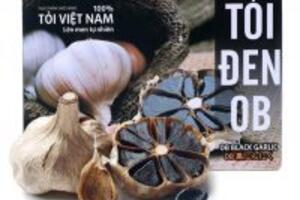 3 cách dùng tỏi đen OB