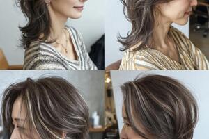 Gợi ý chọn màu nhuộm che tóc bạc chơi Tết