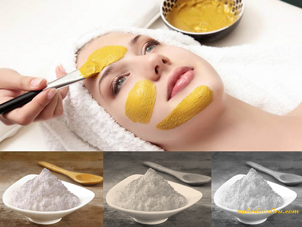 Làm đẹp bằng mặt nạ trứng gà với tinh bột nghệ