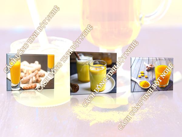 Uống tinh bột nghệ có nóng không mọi người?