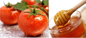 trị nám da bằng mật ong và cà chua