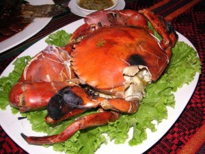 Cua biển cà mau nướng ngon tuyệt