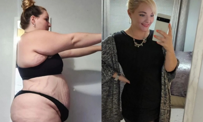Cassie lột xác sau khi giảm cân.