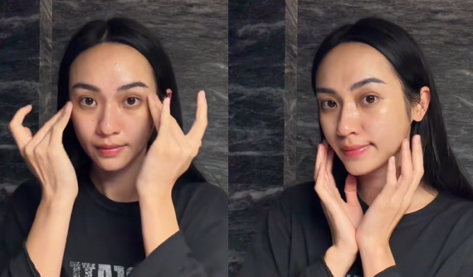 Mặt mộc bạn gái thiếu gia Đức Phạm